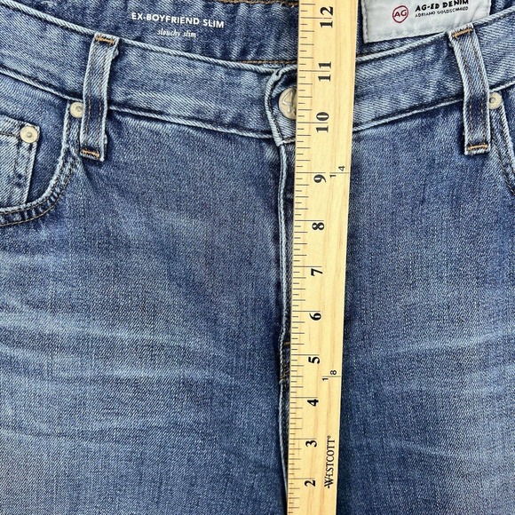 Adriano Goldschmied Jeans Size 32 Ex-Boyfriend Slouchy Slim Denim Stretch - Picture 6 of 12